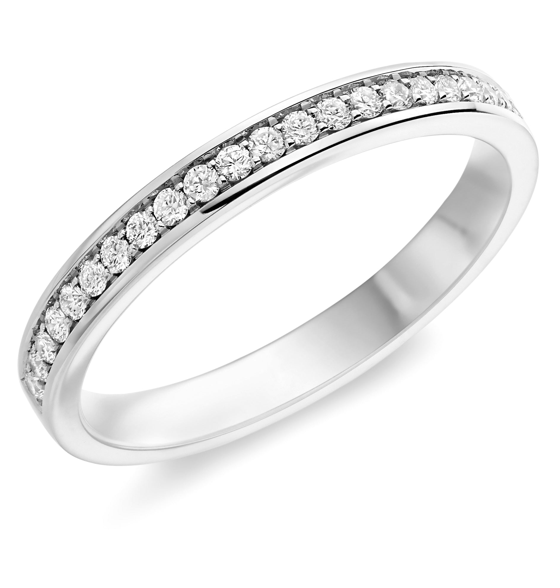 Luxe Diamond Set Wedding Ring