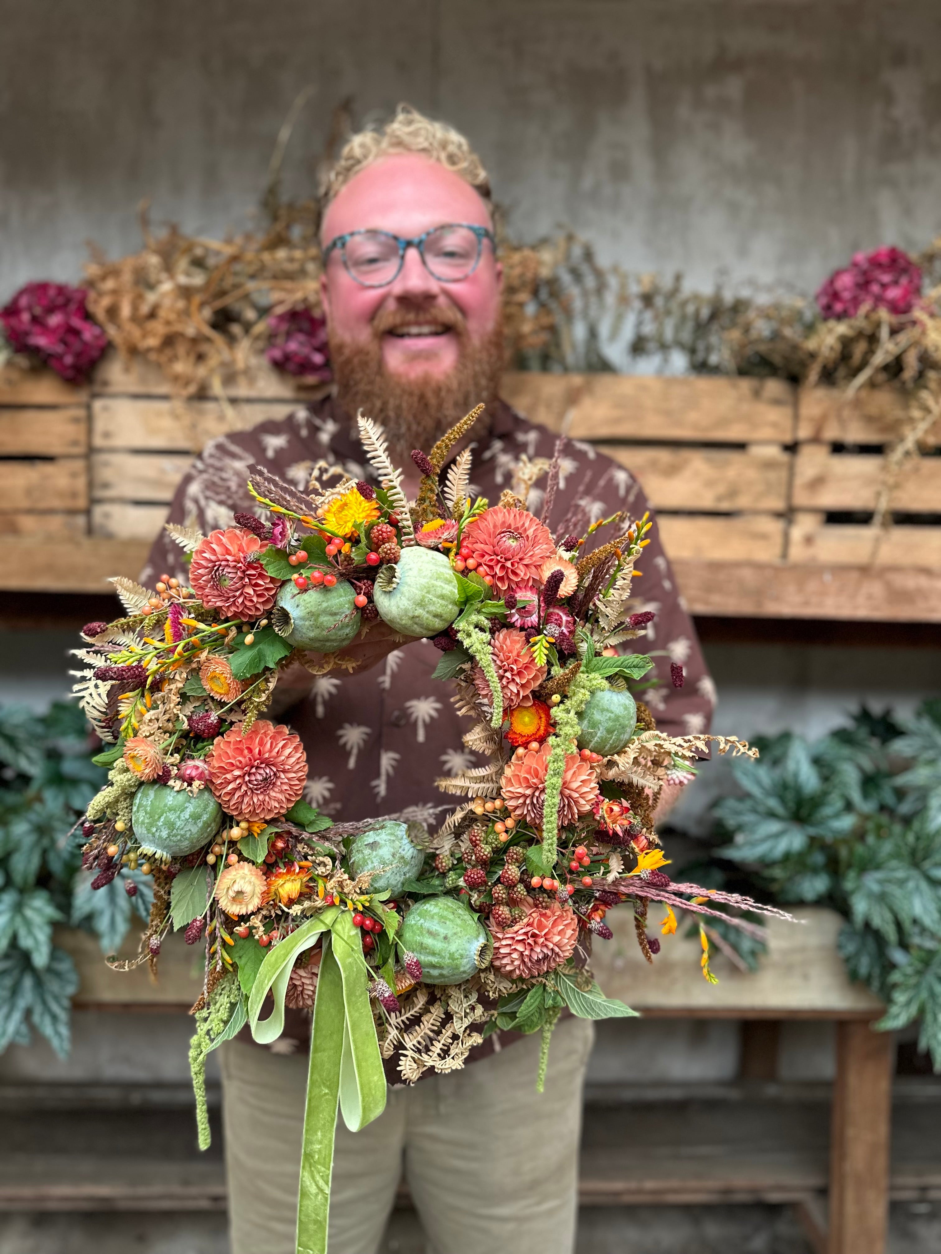 Deluxe Autumn Wreath Workshop