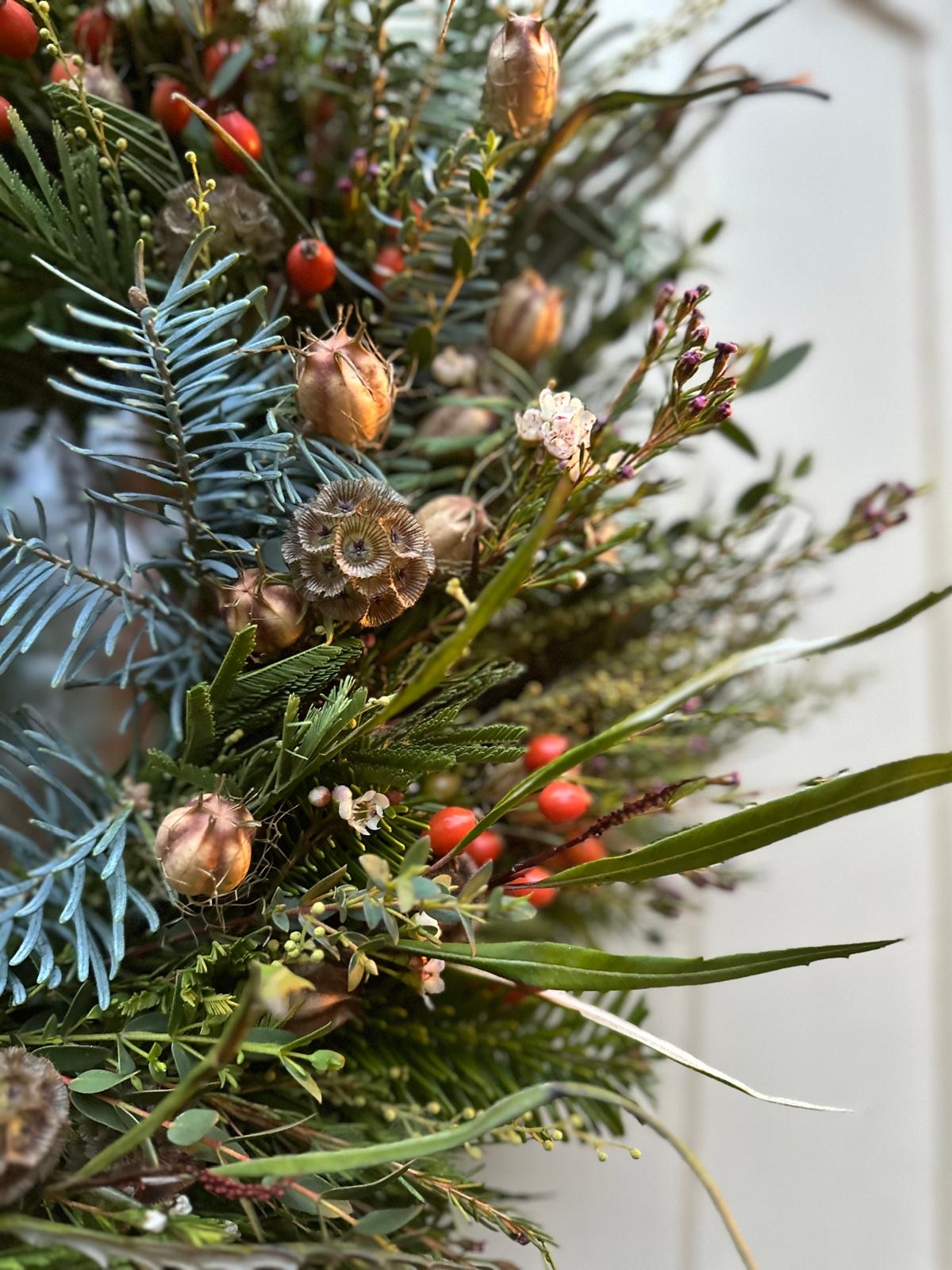 Tuesday 25th November: Deluxe Christmas Wreath Workshop