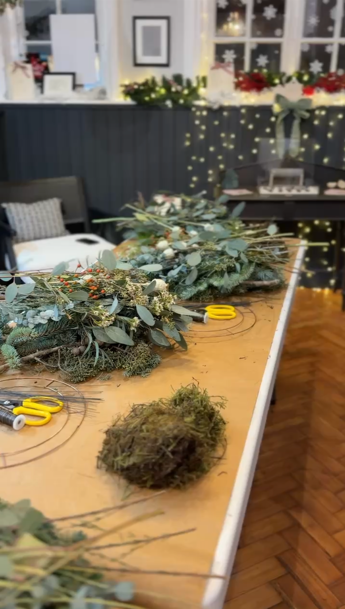 Deluxe Christmas Wreath Workshop