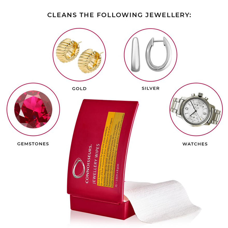 Disposable Jewellery Wipes Box of 25